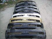 Бампера передний на Toyota Cruiser 200