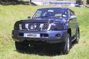 мухобойка (аирдефлектор капота) Nissan Patrol (Y61) 