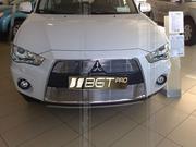 Решетка радиатора и бампера для Mitsubishi Outlander XL 2010+