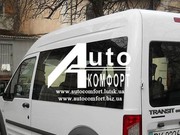 задний салон левое окно,  (длинная база) Ford Transit (Tourneo) 