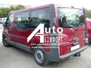 Задний салон,  левое окно,  короткая база на Renault Trafic,  Opel