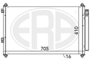 Радиатор кондиционера Тойота рав 4 2.0 2.2 2.4 3.5 Toyota Rav 4 III