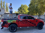 Крышка багажника Ford Ranger. Крышка для пикапа. Трехсекционная крышка